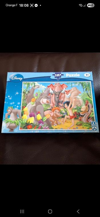 Puzzle " Le livre de la jungle " (187 pièces )