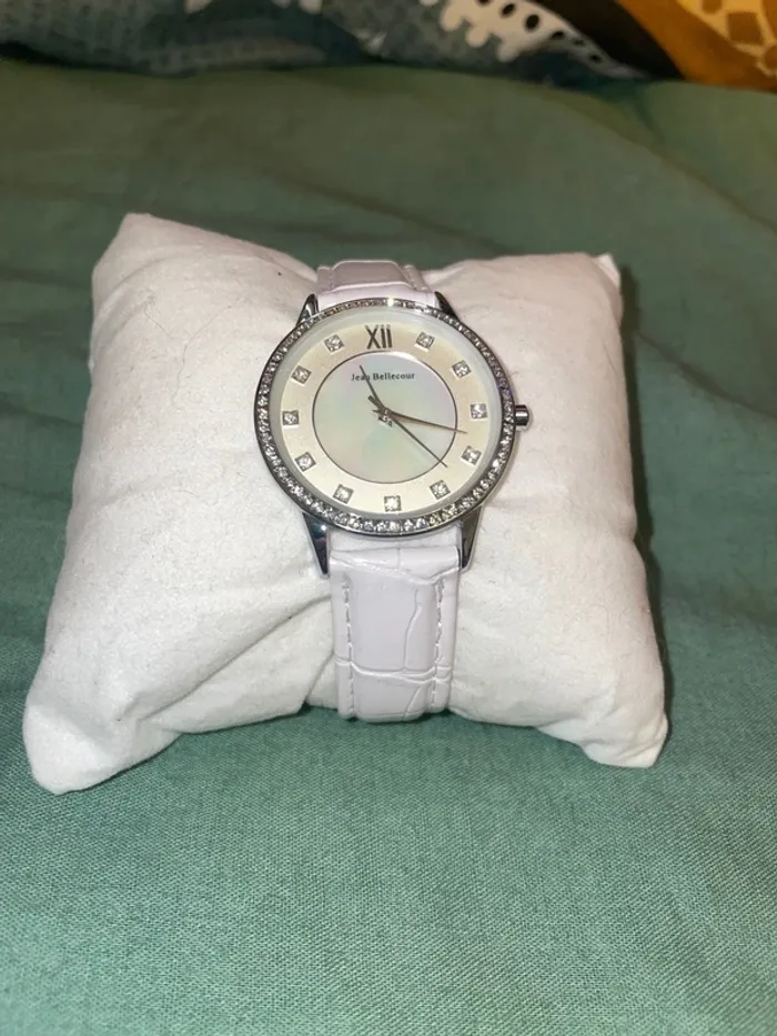 Montre blanche jean Bellecour - photo numéro 2