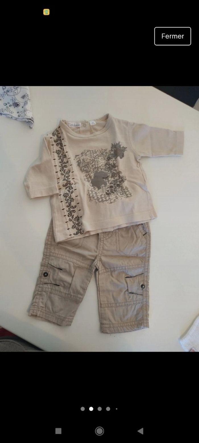 Lot t-shirts + pantalons - photo numéro 2