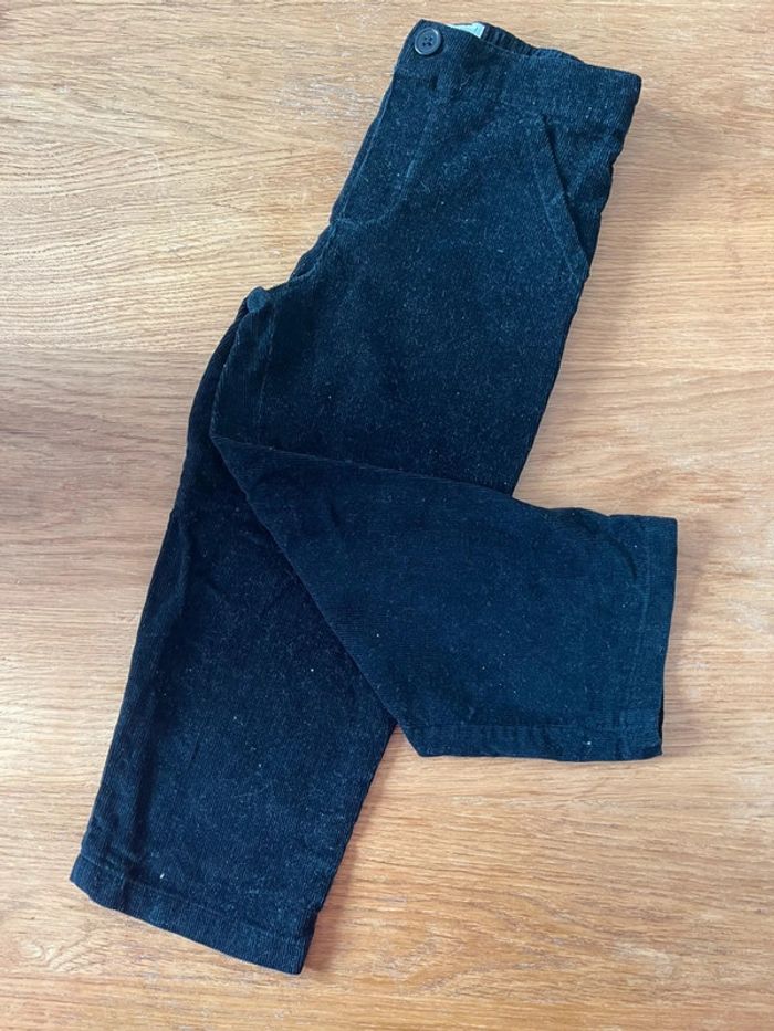 Pantalon velours noir 3 ans