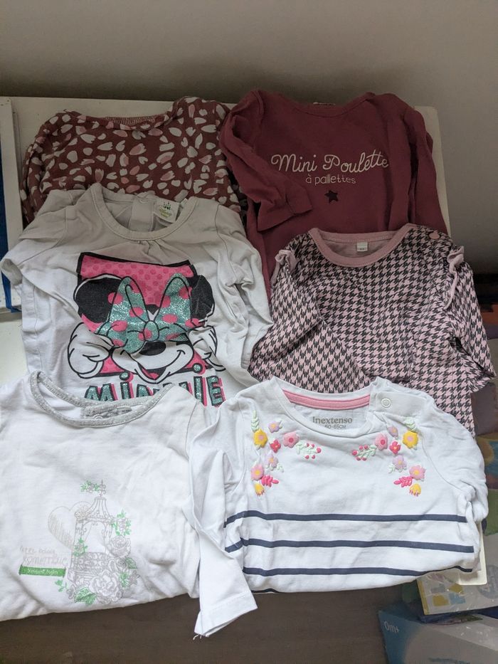 Lot t-shirts 3mois
