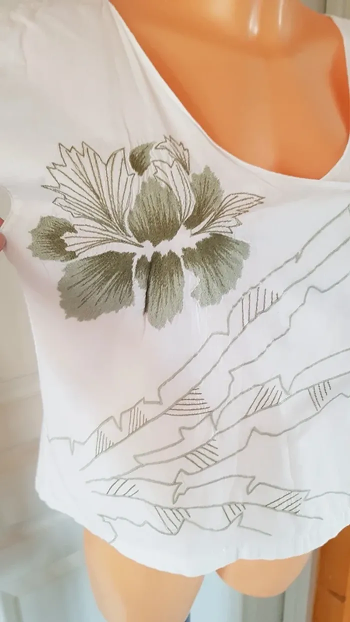 Blouse cache cœur taille 42 - photo numéro 3