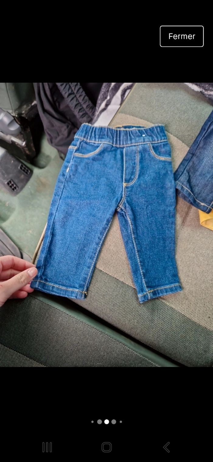 Lot dix pantalon taille 3 mois - photo numéro 7