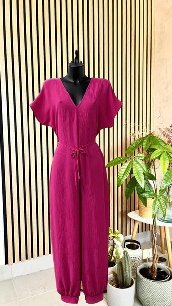 Combi d’été rose fuchsia soldée