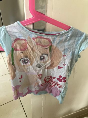 T-shirt manche courte pat patrouille