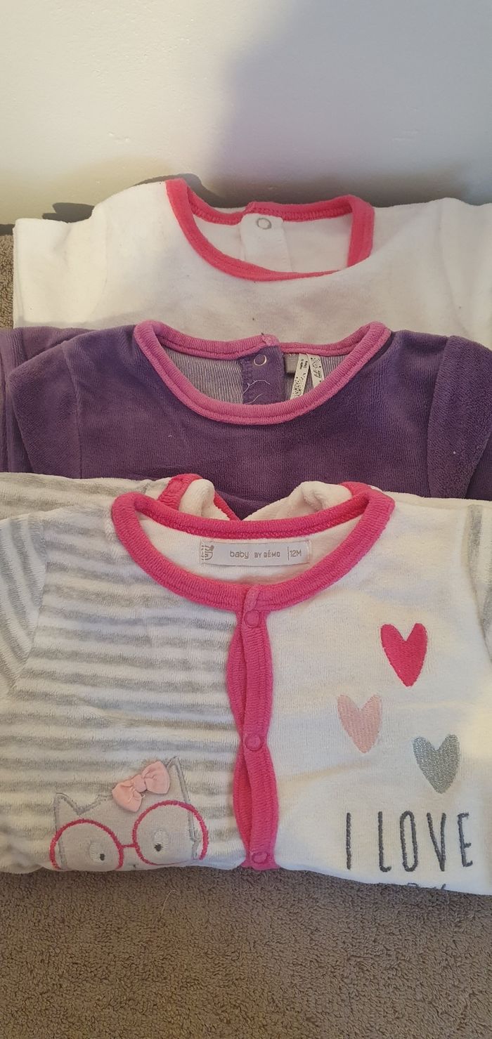 Lot vêtements fille 9-12 mois - photo numéro 6