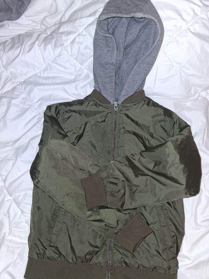 Blouson enfant kaki - photo numéro 2