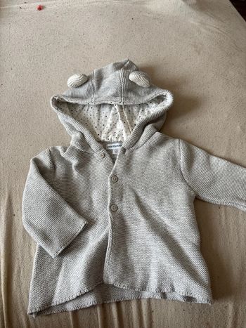 Gilet à capuche