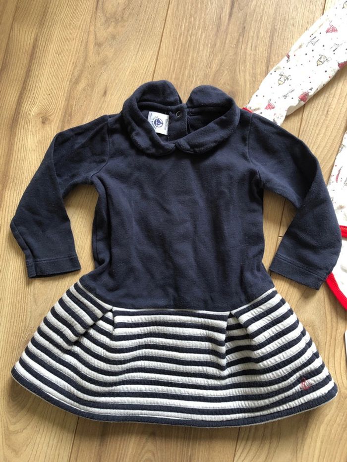Lot Petit Bateau fille 12mois - photo numéro 2