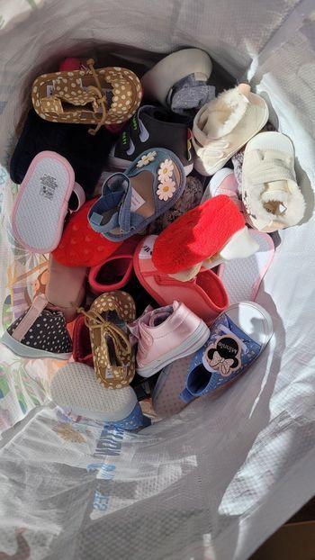 Lot chaussures bébé fille naissance à 1 an