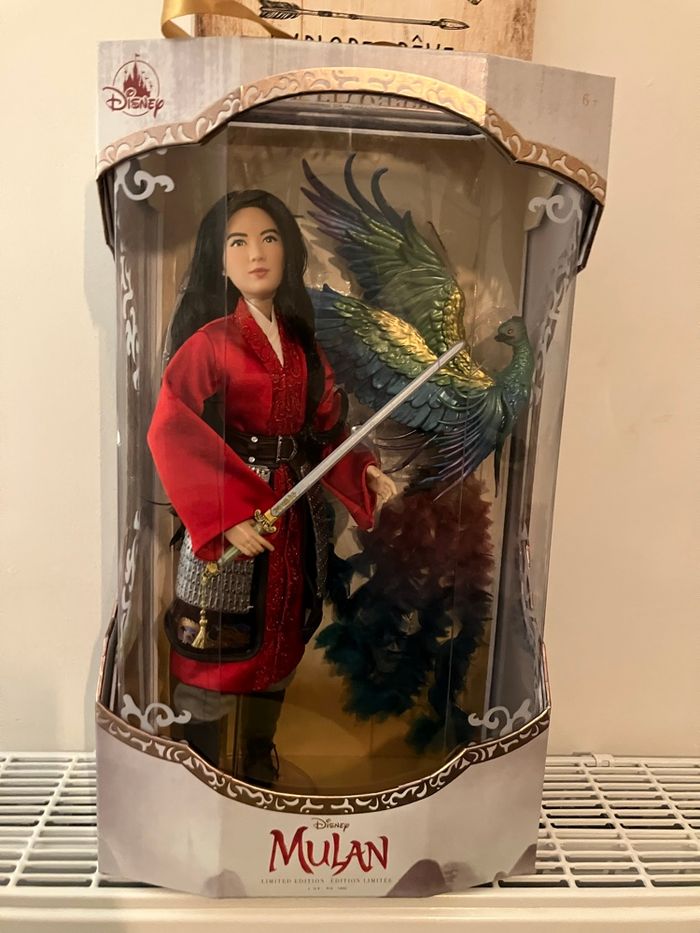 Poupée édition limitée Mulan action non déboxer