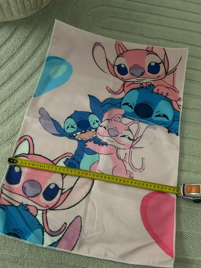 Lot de 2 serviettes de bain Stitch - photo numéro 3
