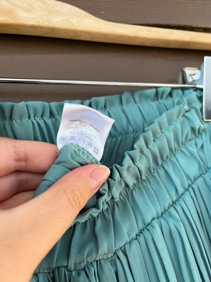 Jupe culotte bleue - photo numéro 4