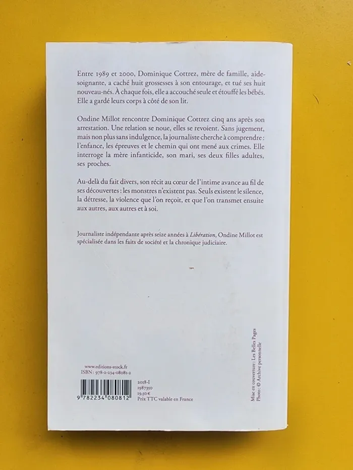 Livre broché "les monstres n'existent pas" de Ondine Millot - photo numéro 2