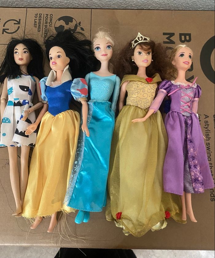 Lot de 5 princesses Disney - photo numéro 6