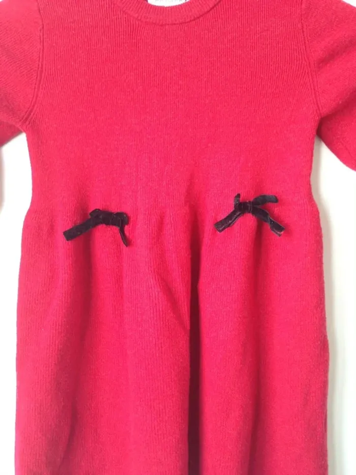 Robe col rond manches longues hiver 4-5ans 110cm Primark - photo numéro 3