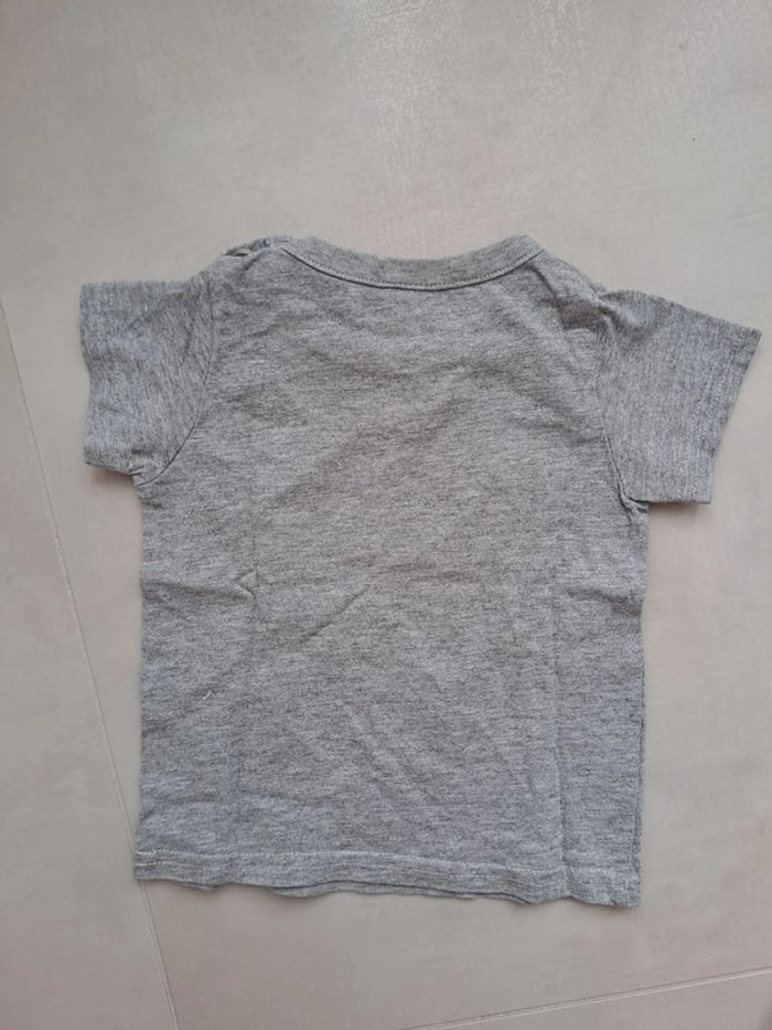 T shirt gris Mummy MC 9M - Tape à l œil- TBE - photo numéro 3