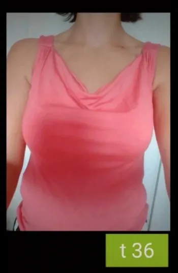 Débardeur rose saumon. Femme . Camaïeu
. Taille 36