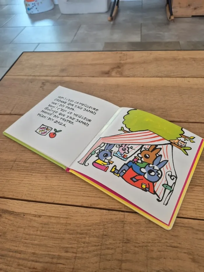 📚 Livre enfant – Trotro et zaza font une cabane 
Éditions Gallimard Jeunesse - photo numéro 11