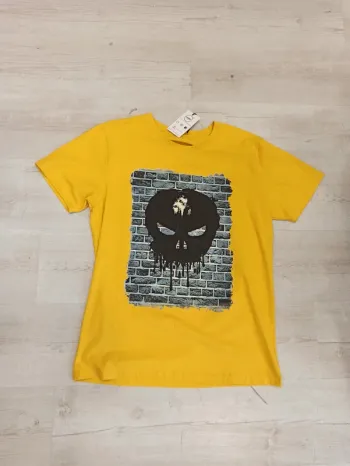 Tee shirt jaune homme xl