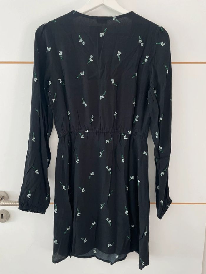 Robe noire fleurie 34 Pimkie - photo numéro 4