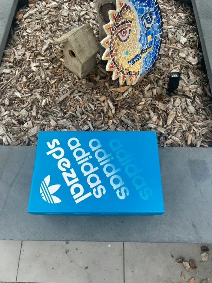 Adidas Achille SPZL x Liam Gallagher - Stone Khaki Oasis - Taille 43 1/3 - photo numéro 7