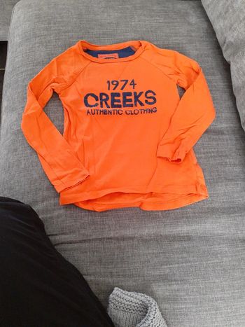 Tee shirt creeks 4ans