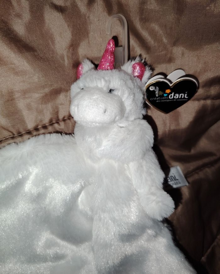 Doudou dani licorne - photo numéro 2