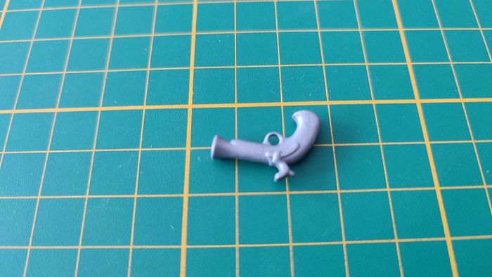 Pistolet automatique 30294670 pièce détachée Playmobil 5135 Bateau d'attaque des pirates #B04 - photo numéro 2