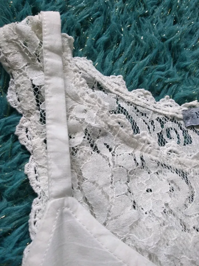 Tunique blanche dentelle - photo numéro 8