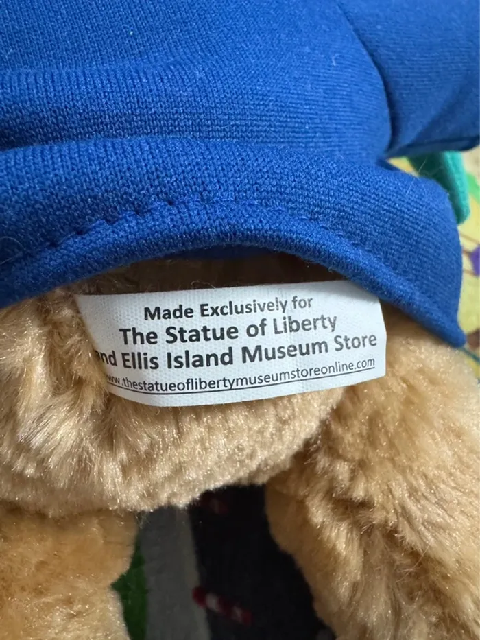 Ourson peluche Statue de la liberté - photo numéro 6