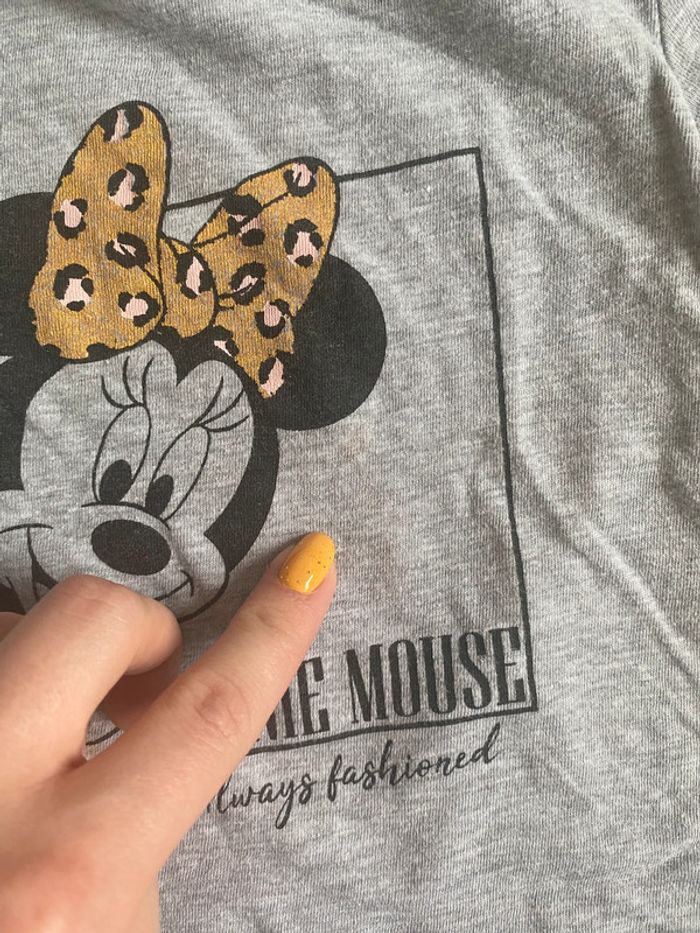 T-shirt manches courtes Minnie Disney 3 ans - photo numéro 4