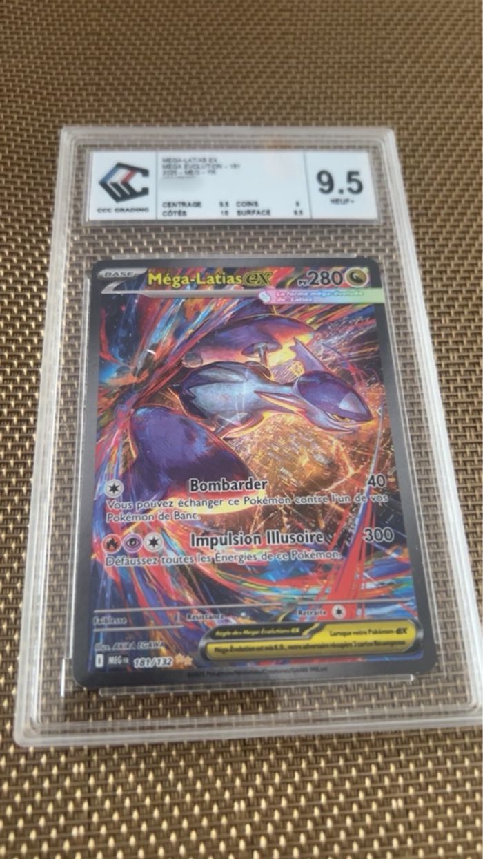 Carte Pokémon Méga-Latias EX 181/132 CCC 9.5