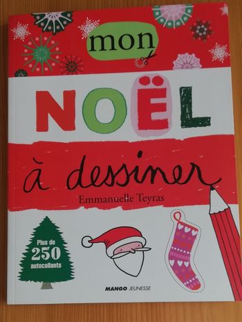 Livre mon Noël à dessiner