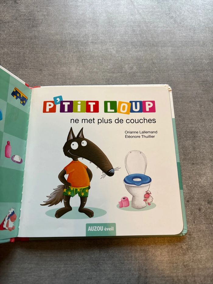 Livre, petit loup ne met plus de couche - photo numéro 2