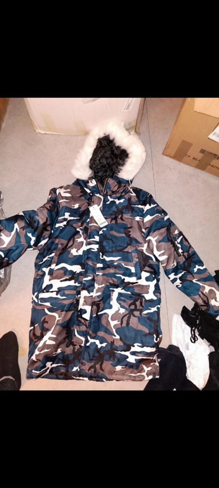 Veste capuche militaire taille m