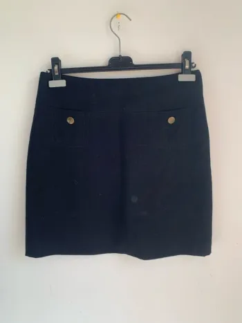 Mini jupe droite Esprit en laine