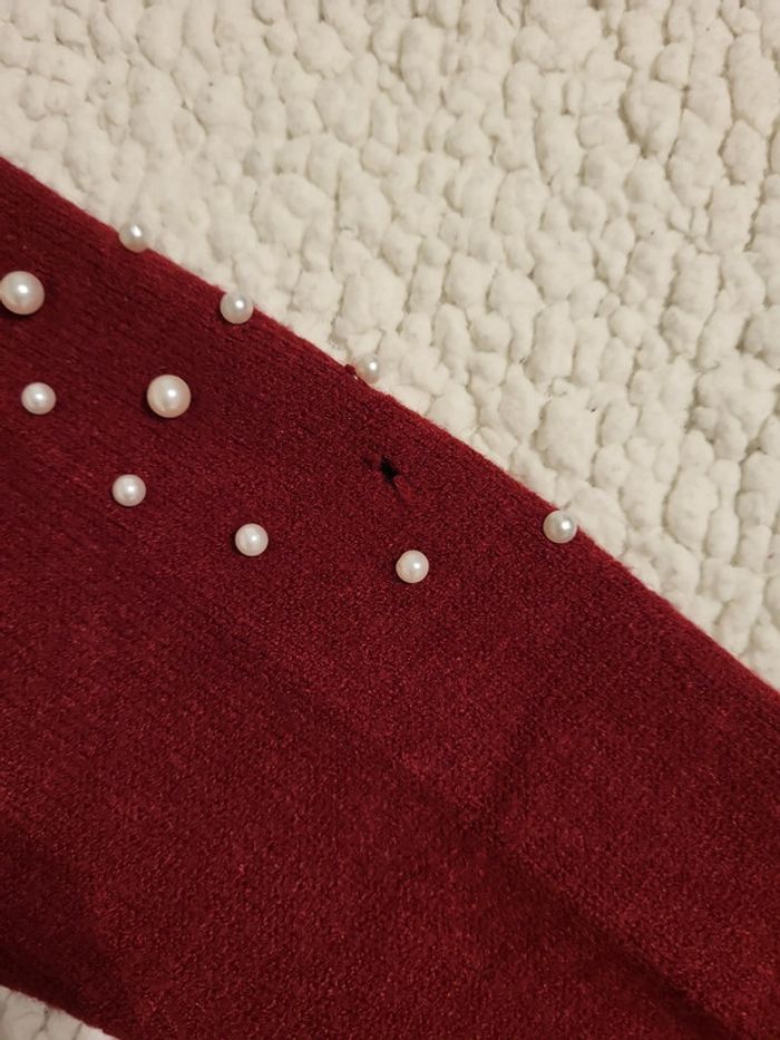 Pull long et chaud avec perles ! - photo numéro 7