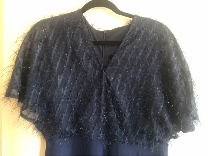 Robe longue bleu marine - photo numéro 3