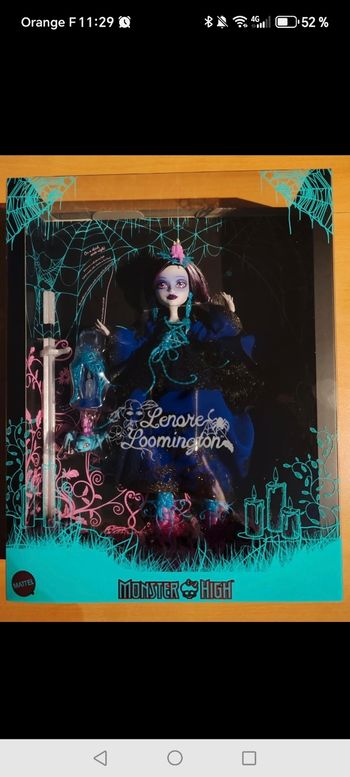 🌺 Monster High Lenore Loomington Designer Series 2024 – Collector