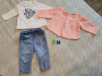 Ensemble fille Obaïbi 6 mois