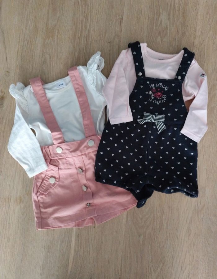 Lot 25 pièces fille taille 6 mois - photo numéro 2