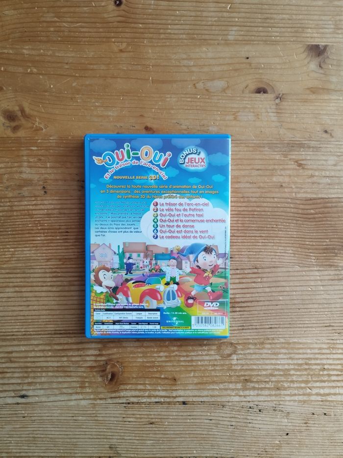 DVD Oui-Oui et le Trésor de l'Arc-en-Ciel - Très Bon État, Idéal pour Enfants ! - photo numéro 2