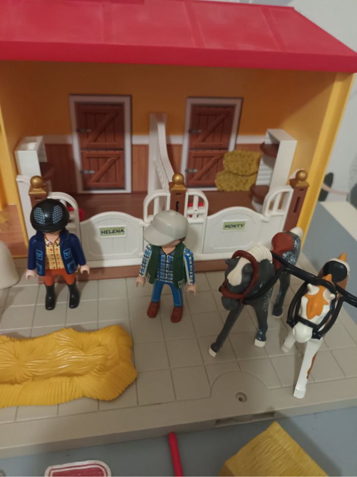 Écurie transportable Playmobil - photo numéro 2
