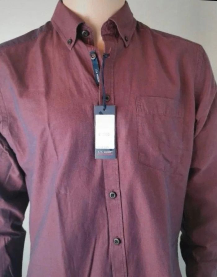 Chemise modern fit marque J T Ascott taille M 39 40 100 % coton neuve avec étiquette - photo numéro 2