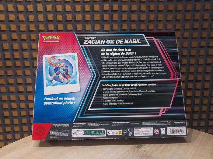 Coffret Zacian Ex de Nabil - photo numéro 6