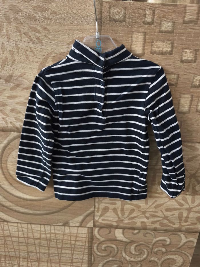 Marinière col roulé - photo numéro 2