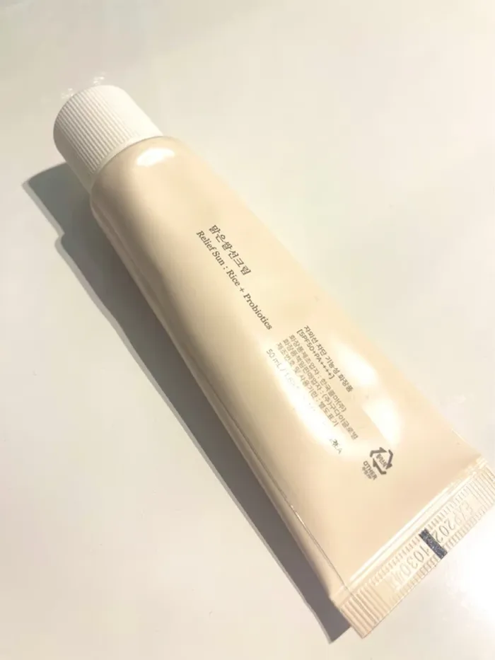 Crème Solaire Visage Beauty of Joseon Relief Sun Rice + Probiotics SPF50+ PA Neuve Operculée - photo numéro 3