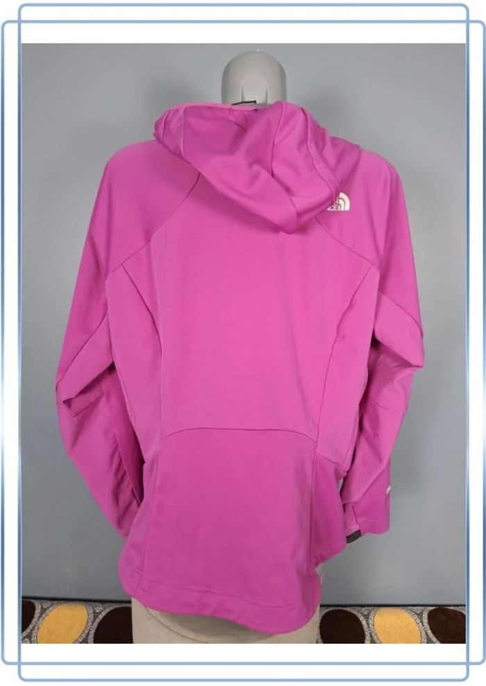 Veste full zip the north face femme violette taille Xl- summit series windstopper - photo numéro 10
