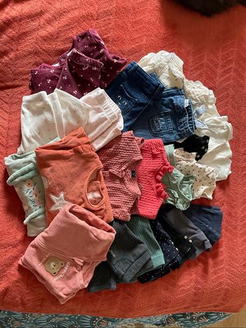 Lot vêtements fille 18 mois